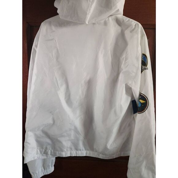 NASA XL Lightweight Zipper Hooded Jacket Windbreaker by Chemistry. No strings - Picture 4 of 11